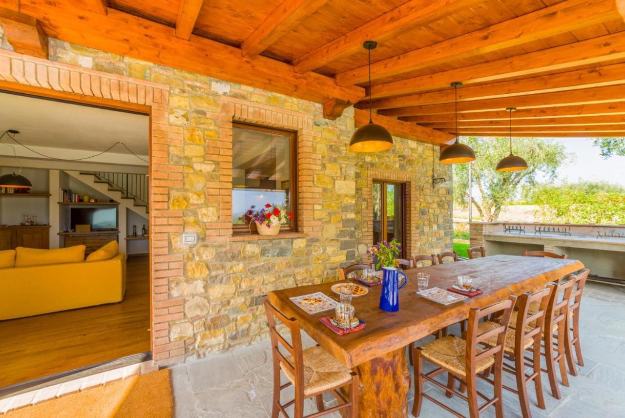 Villa Il Girasole Parrano ภายนอก รูปภาพ